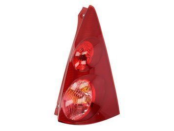Фонарь задний Peugeot 107/Citroen C1 2005-2012, правый, красный, Depo, 550-1942R-LD-UE