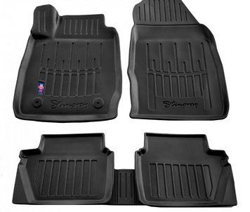Коврики в салон Ford Fiesta Mk7 2008-2017, с бортом, полиуретан, 5шт, Stingray, 5007065