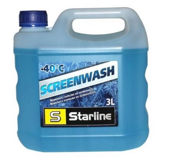 Омивач скла Standart -30, зимовий, bubble gum 4л Starline SNASW304