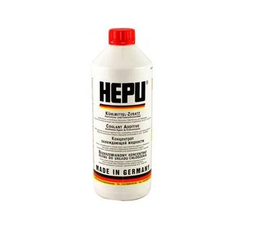 Антифриз HEPU G12 червоний, концентрат, 1,5 л HEPU P999G12