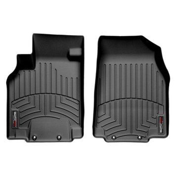 Коврики в салон Mazda CX-9 2007-, с бортом, передние, черные, Weathertech 441531