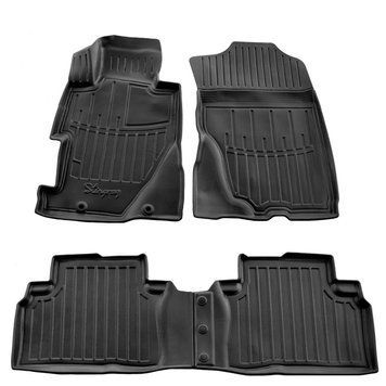 Коврики в салон Honda Civic 4D 2006-2011 с бортом, полиуретан, 4шт Stingray 5008134