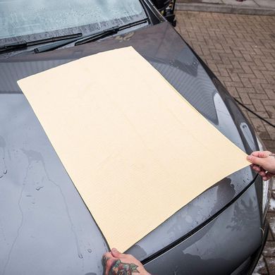 Полотенце вафельное для сбора воды Meguiars Water Magnet (желтое) 55x76см Meguiars X2000EU