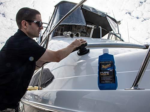 Воск карнауба для лодок Meguiars Marine/RV Pure Wax Carnauba Blend Liquid 473мл Meguiars M5616