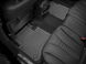 Килимки в салон Audi A8 2017- з бортиком, задні, чорні 4413502 Weathertech 2