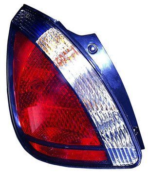 Ліхтар задній Kia Rio 2 HB 2005-2010, лівий, Depo, 223-1923L-UQ