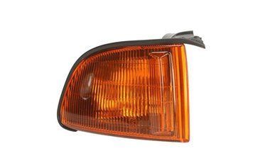 Указатель поворота Mitsubishi Galant 1997-2003, правый, желтый, (Eur) + лампа, Depo, 214-1549R-AE