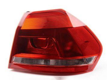 Ліхтар задній Volkswagen Passat B7 2011-2015, USA, правий, без ламп (LED/P21W), зовнішній, Depo, 341-1932R-AC