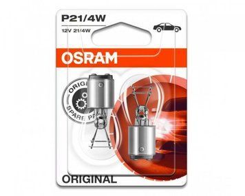 Автолампа P21/4W Original Line 12V 21/5W BAZ15d (блистер 2шт)