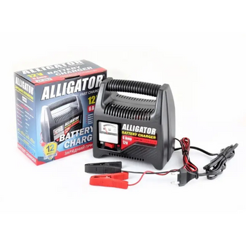 Зарядное устройство для ALLIGATOR (12V, 6А, 80Ач, 1.4м кабель) ALLIGATOR AC803