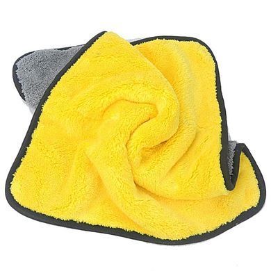 Салфетка AVTM из микрофибры, серая/желтая, 30*30см AVTM 566065