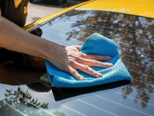 Рушник для скла Meguiars Perfect Clarity Glass Towel (синій) 40,6х40,6см Meguiars X210300