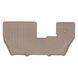 Коврики в салон BMW X7 2019-, 3 ряд, с бортом, задние, бежевые, Weathertech 4515074 1