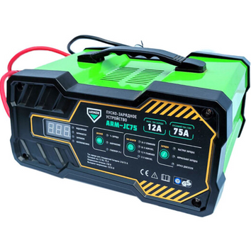 Пуско-зарядное устройство для ARMER (12/24V, 12/75A) цифровая панель LED Armer ARM-JC75