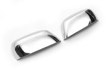 Накладки хромовані на дзеркала (з повторювачем повороту) Nissan Pathfinder/Navara 2005-2014, Carmos 64556922