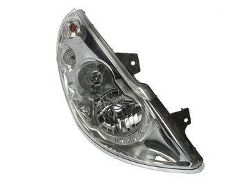 Фара передня Renault Master/Opel Movano 2010-, права H1/H7, механічне регулювання, Depo, 442-1165R-LD-EM