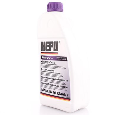 Антифриз-концентрат HEPU G12+, фіолетовий, 1,5 л HEPU P999G12PLUS