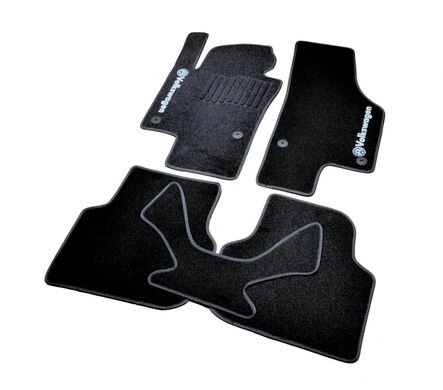 Ворсові килимки Volkswagen Jetta (2010-) /чорні, кт. 5шт BLCCR1667 AVTM