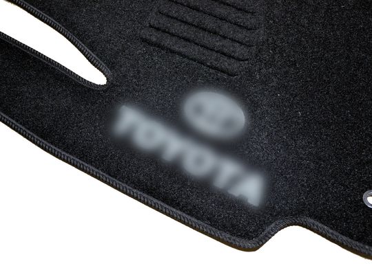 Ворсові килимки Toyota Highlander (2008-2013) /Чорні, кт 3шт BLCCR1626 AVTM