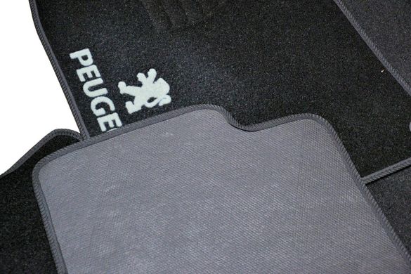 Ворсові килимки Peugeot 508 (2010-) /чорні 5шт BLCCR1481 AVTM