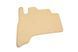 Коврики в салон (ворсовые) Toyota Land Cruiser 100 1998-2007, Premium, бежевые, AVTM BGLX1633 5