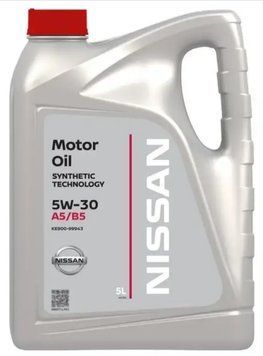 Моторна олива Nissan Motor Oil 5W-30, 5л Nissan KE90099943