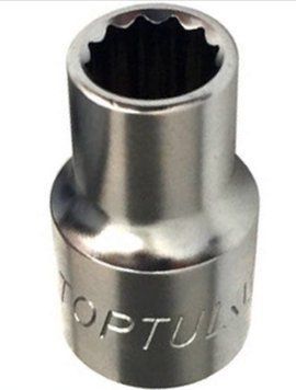 Головка торцева 1/2" 13мм 12-гранна TOPTUL BAEB1613