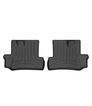 Килимки у салон Chevrolet Camaro 2016-, з бортом, задні, чорні, Weathertech 449022