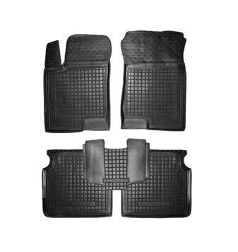 Килимки у салон Hyundai Sonata 2004-2010, чорні, 4шт, Avto-Gumm, 11161 Avto-Gumm