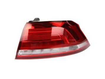 Фонарь задний Volkswagen Passat B8 SD 2015-2019, EUR, правый, с лампами, LED, внешний, Depo, 441-19G7R-AE