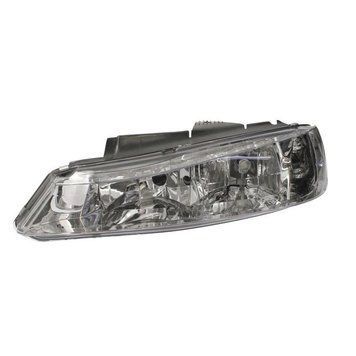 Фара передня Peugeot 406 1999-2004, ліва H7/H7, електричне регулювання, Depo, 550-1123L-LD-EM