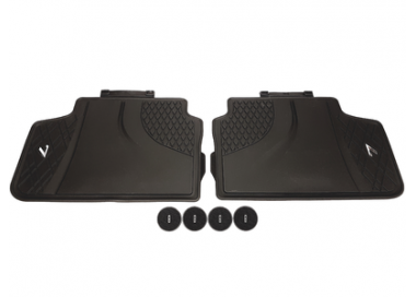 Оригинальные коврики в салон BMW 7-Series G11 2015-, задние, 2шт, 51472444039