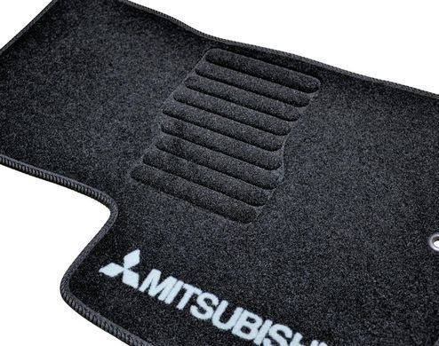 Килимки у салон (ворсові) Mitsubishi Outlander XL 2006-2012, чорні, 5шт, AVTM BLCCR1396