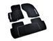 Килимки у салон (ворсові) Mitsubishi Outlander XL 2006-2012, чорні, 5шт, AVTM BLCCR1396 1