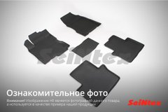 Коврики в салон для Renault Koleos II 2017- резиновые, кт 5шт Seintex 88702 (ковры рено колеос)