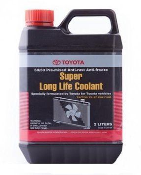 Антифриз Toyota Super Long Life Coolant G12, розовый, 2л Toyota/Lexus 888980070