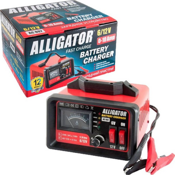 Зарядное устройство для ALLIGATOR (6/12В, 10А, 100Ач) ALLIGATOR AC807