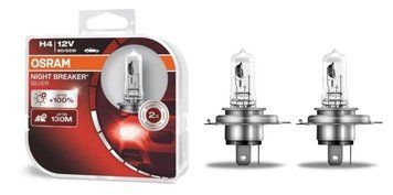 Автолампа H4 Night Breaker Silver+100% 12V 60/55W P43t (кт 2шт)