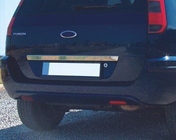 Накладка хромированная над номером Ford Fusion 2002-2012, OmsaLine, 2604052