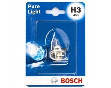 Автолампа H3 Pure Light 12V 55W PK22 (блистер 1шт)