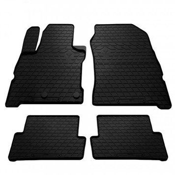 Килимки у салон Renault Modus 2004-2012, з пластиковими кліпсами RN2, 4шт, Stingray, 1018324