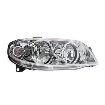Фара передняя Fiat Punto 2003-2004, правая H7/H1, электрическая регулировка, Depo, 661-1140R-LD-EM