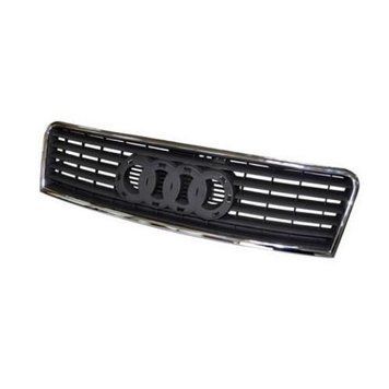 Решітка радіатора Audi A6 2001-2005, хромована рамка, AVTM, 180014999
