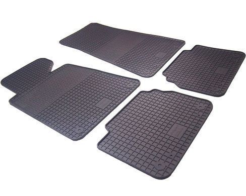 Коврики в салон BMW 5-series E34 1987-1996, 4шт, Polytep, 49646