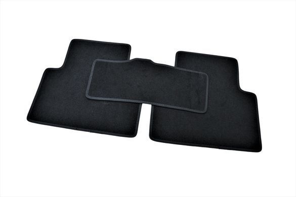 Коврики в салон (ворсовые) Mercedes-Benz A-Class W169 2004-2012, черные, 5шт, AVTM BLCCR1331