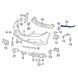 Кріплення переднього бампера Acura TLX 2014-2017, праве, AVTM, 71140TZ3A00, 181107932