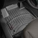 Килимки у салон Hyundai Santa Fe 2012-, з бортом, передні, чорні, Weathertech 444401 2