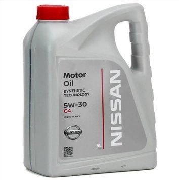Моторна олива Nissan Motor Oil DPF 5W-30, 5л Nissan KE90090043