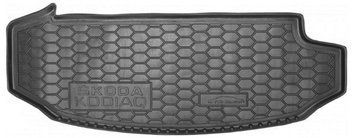 Килимок у багажник Skoda Kodiaq, 7 місць, малий, 211691 Avto-Gumm