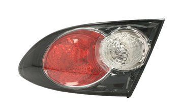 Ліхтар задній Mazda 6 (GG) 2005-2007, лівий, зовнішній, темний, Depo, 116-1902R-UE-CD